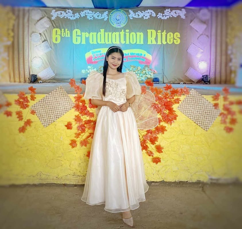 Golden Piña Graduation Gown