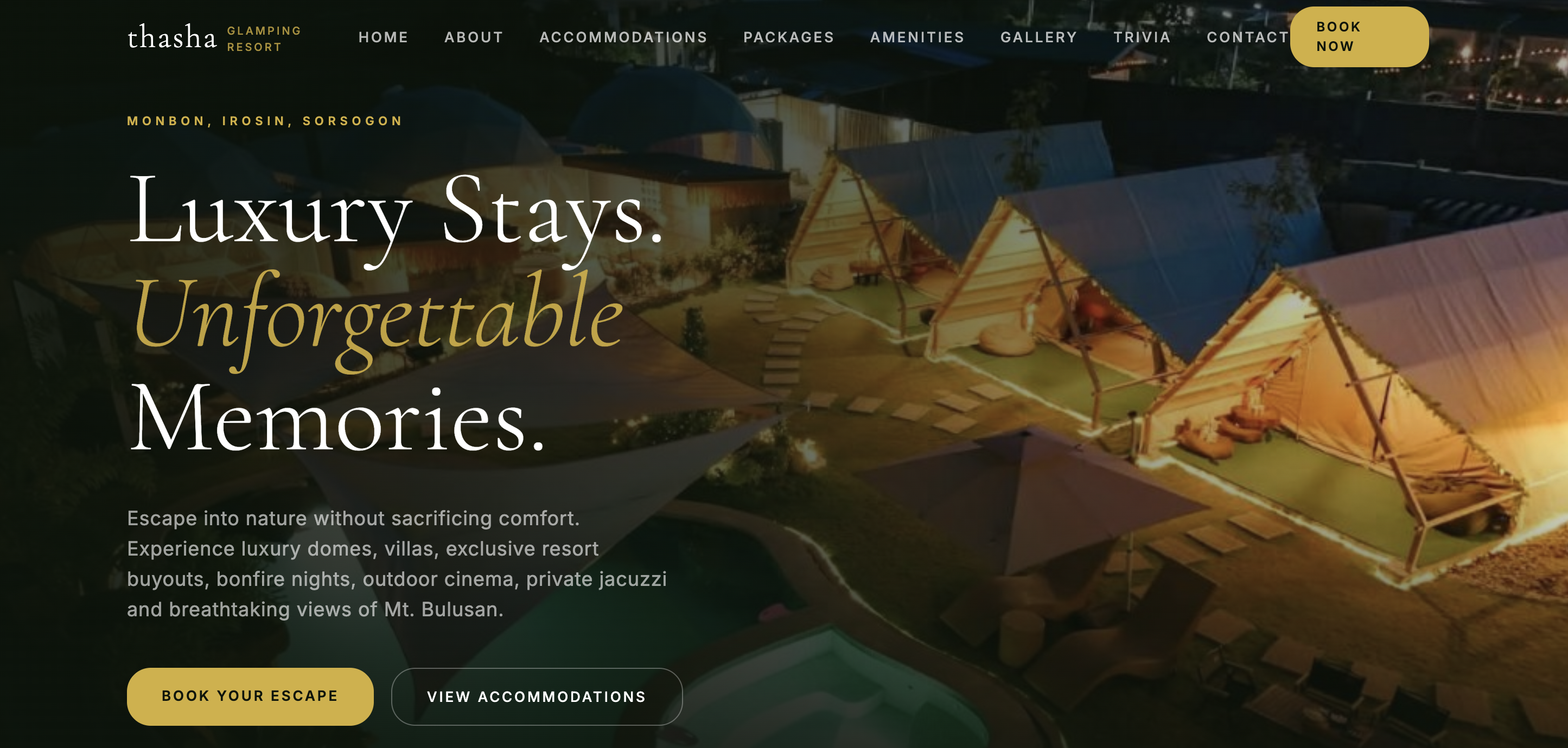Thasha Glamping Resort