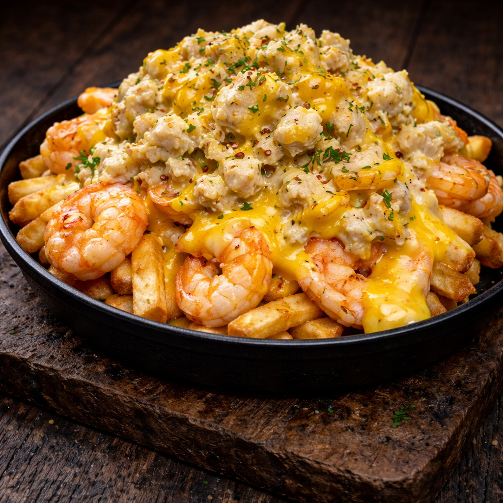 Lemon Garlic Crab & Shrimp