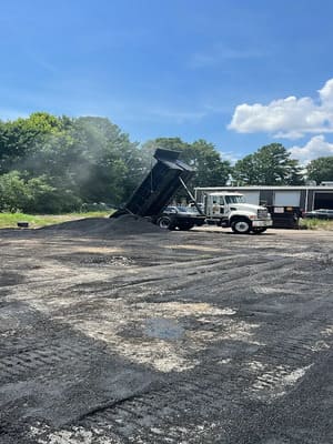 Asphalt paving parking lots in Ellijay