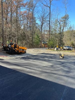Asphalt patching in Blue Ridge