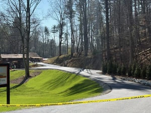 Asphalt patching in Ellijay