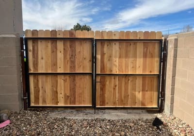 Fence repair in Farmington, New Mexico