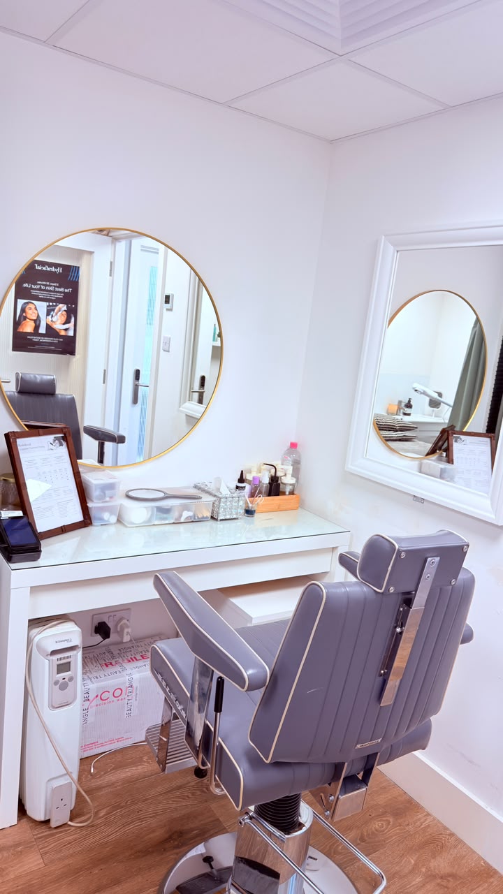 Relaxation Space at ILLAF Beauty Bar London