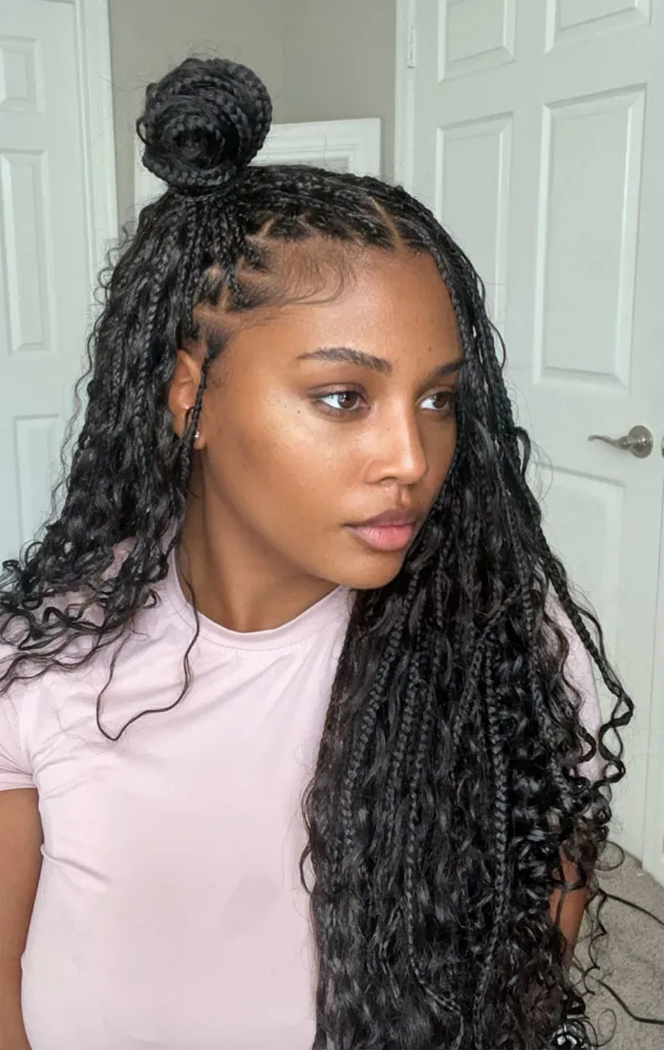 Small Boho Full Curly Braids