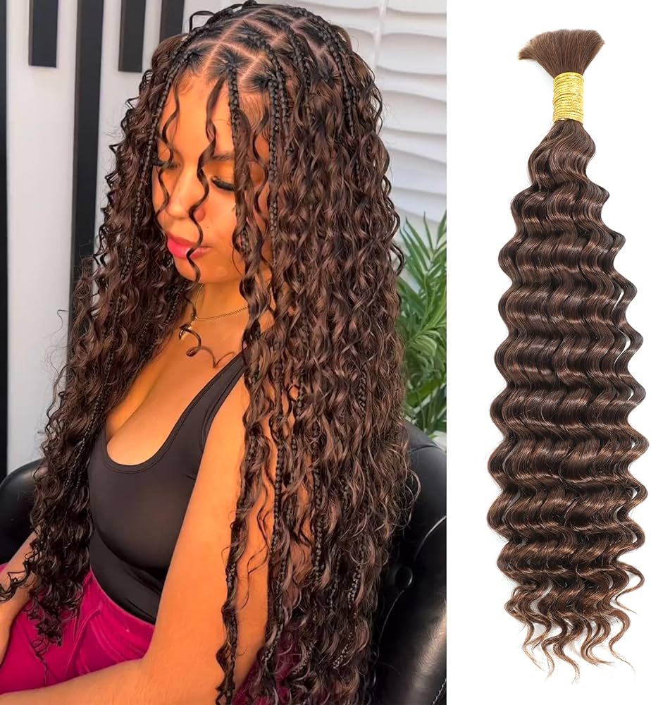 Medium Boho Full Curly Braids