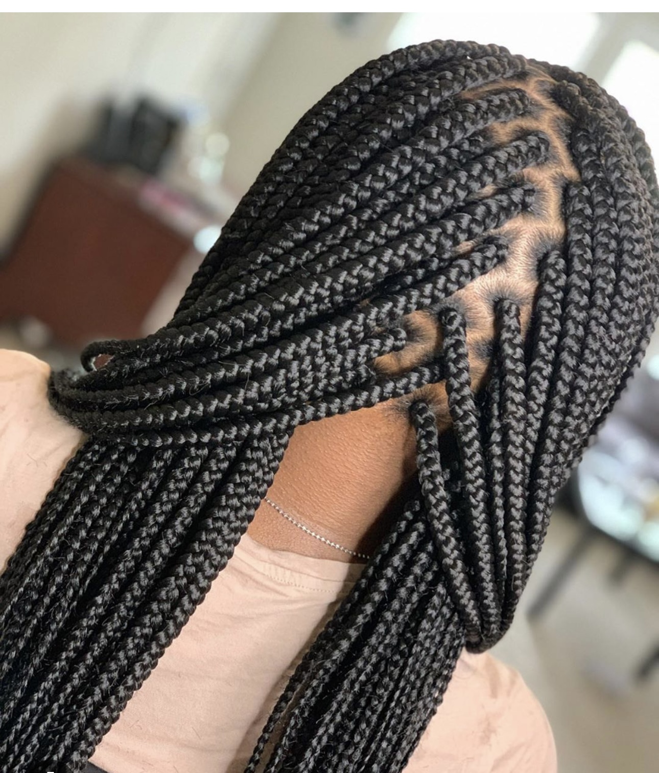Medium Box Braids