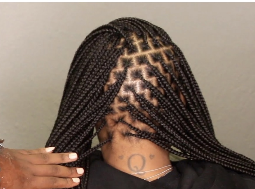 Small Knotless Braids