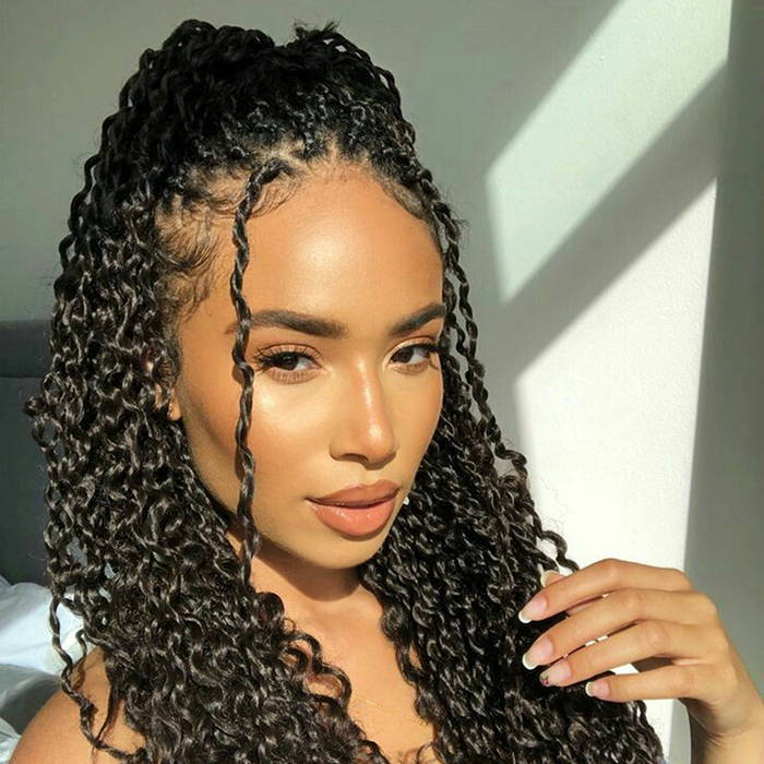 Medium Senegal Braids