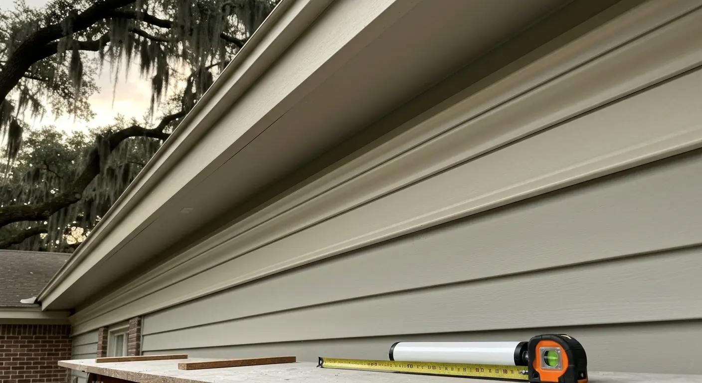 Exterior trim installation