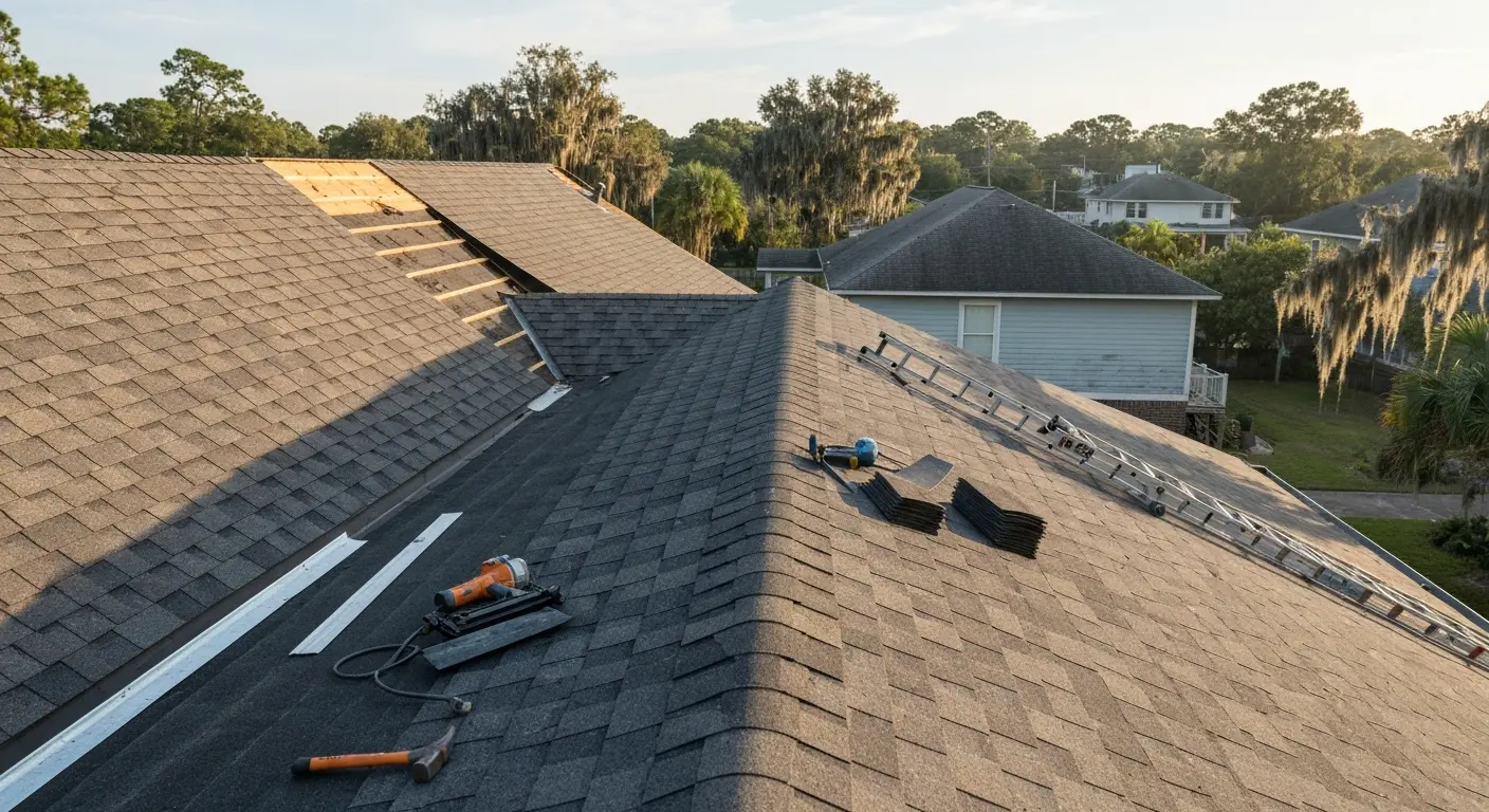 Roof repair service