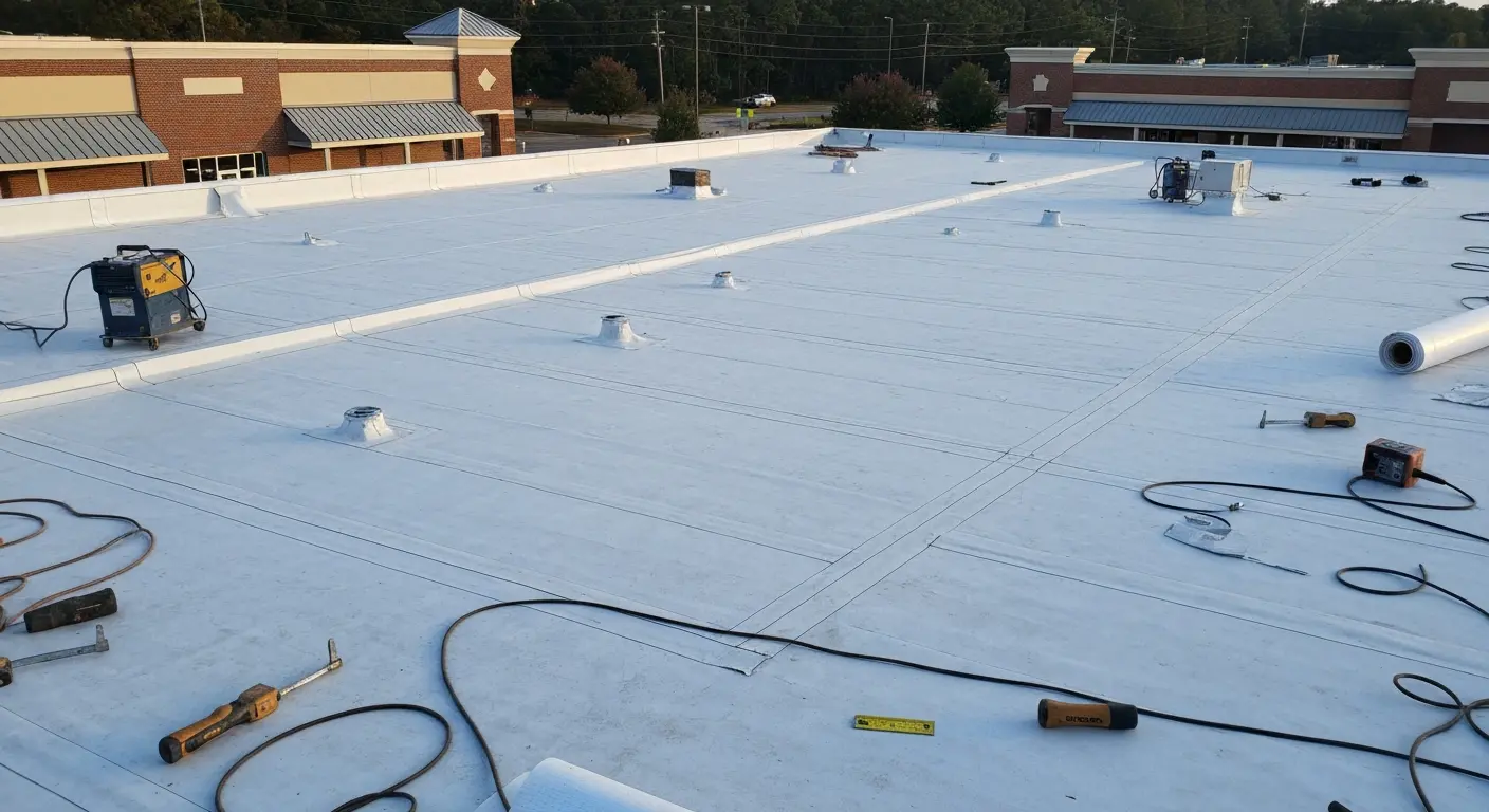 Commercial roofing system