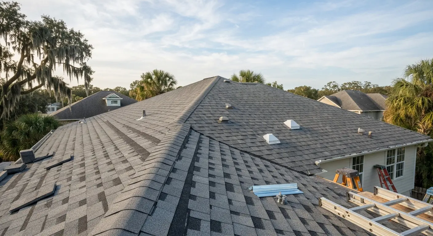 Roof replacement project