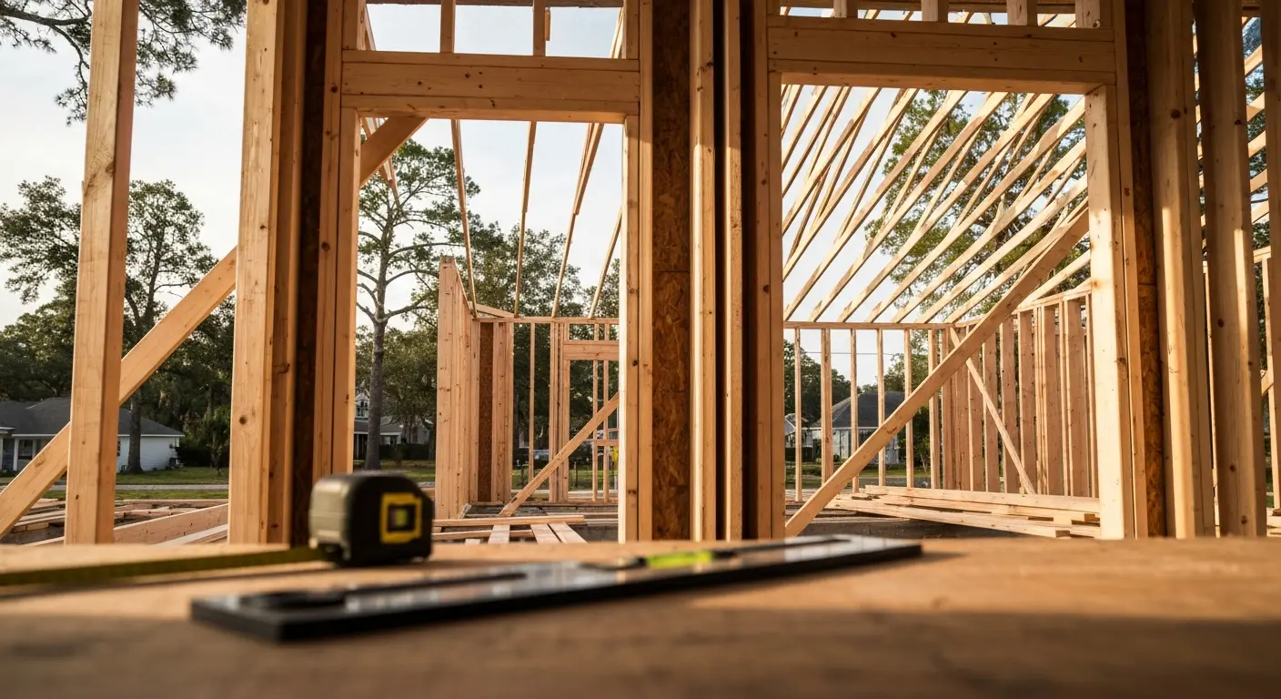 Residential framing project