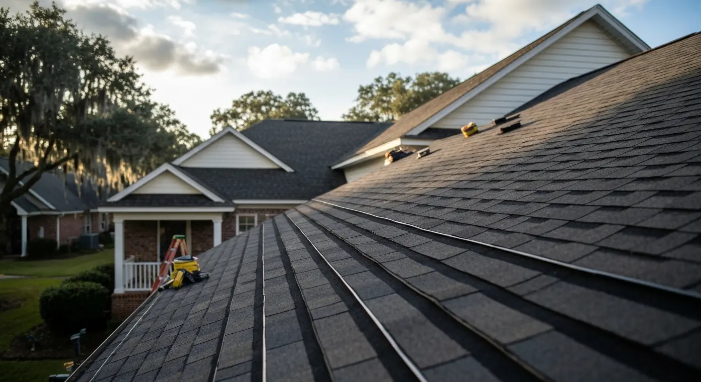 Roof replacement project