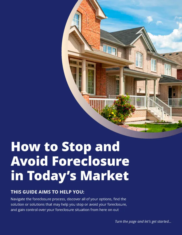 5 Ways To Stop or Avoid Foreclosure In Today’s Market – FREE Guide: 