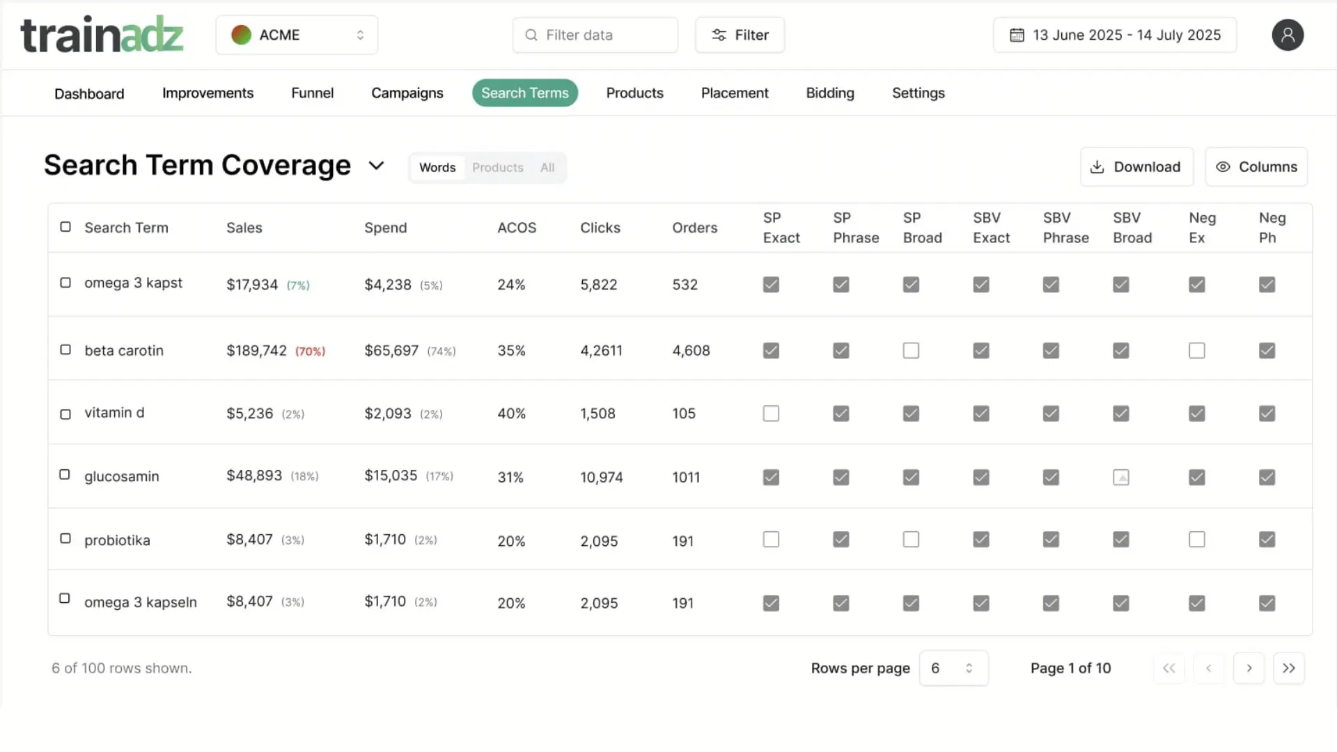 Reallocation Interface Preview