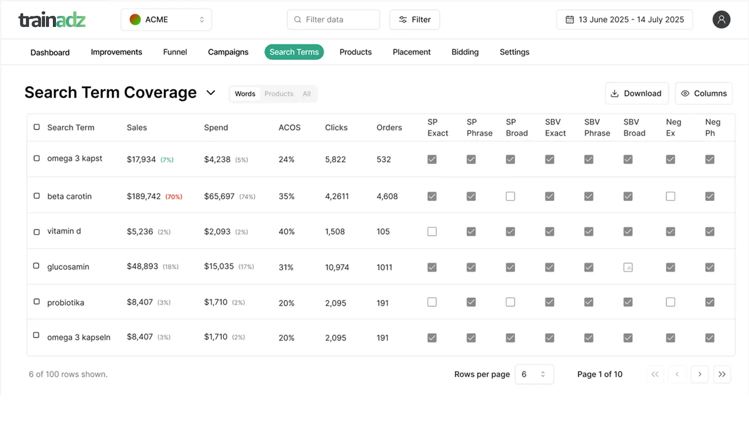 Reallocation Interface Preview