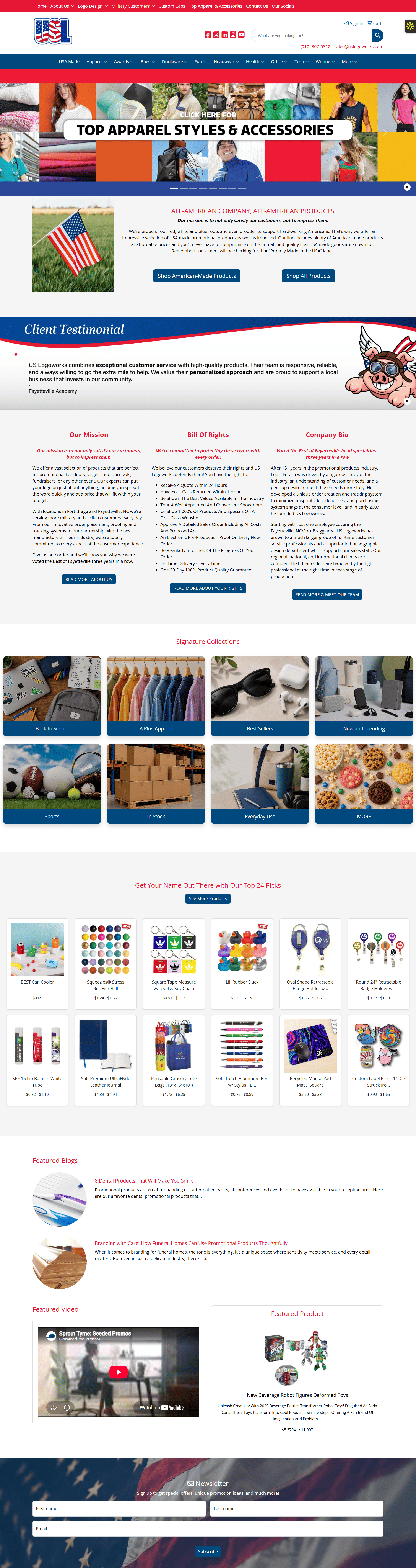 US Logo Works website preview