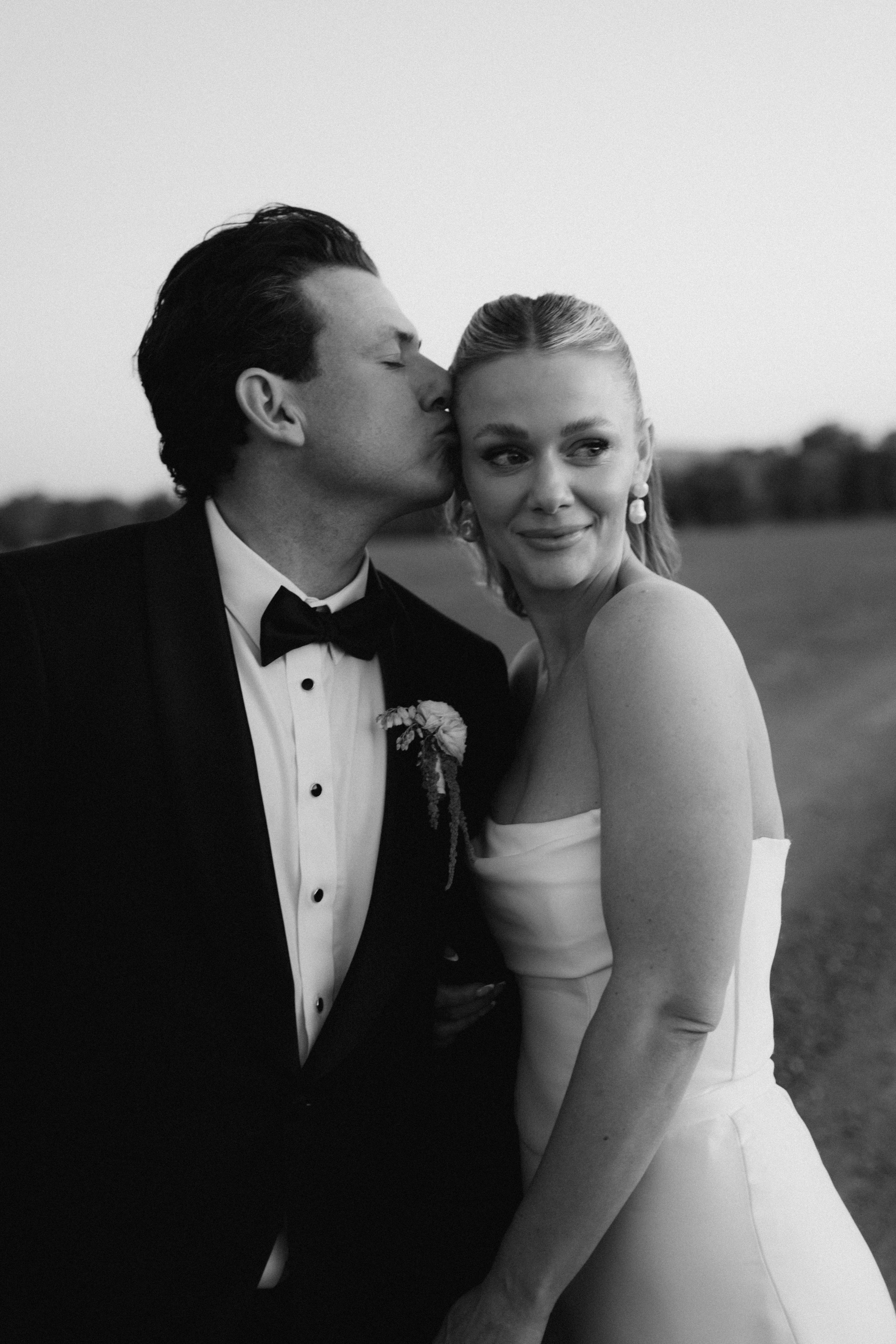 Wedding couple dancing