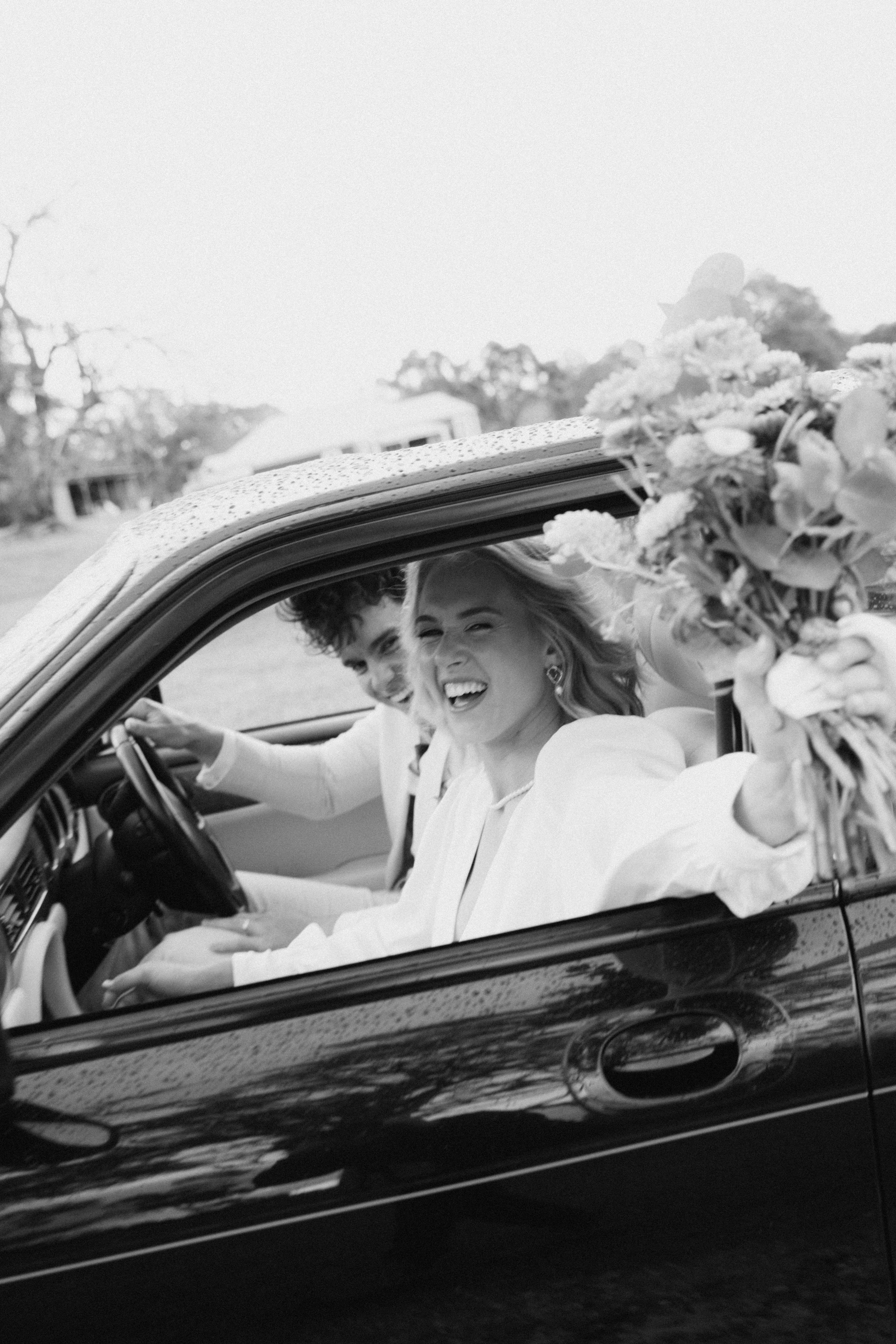 Wedding day moment