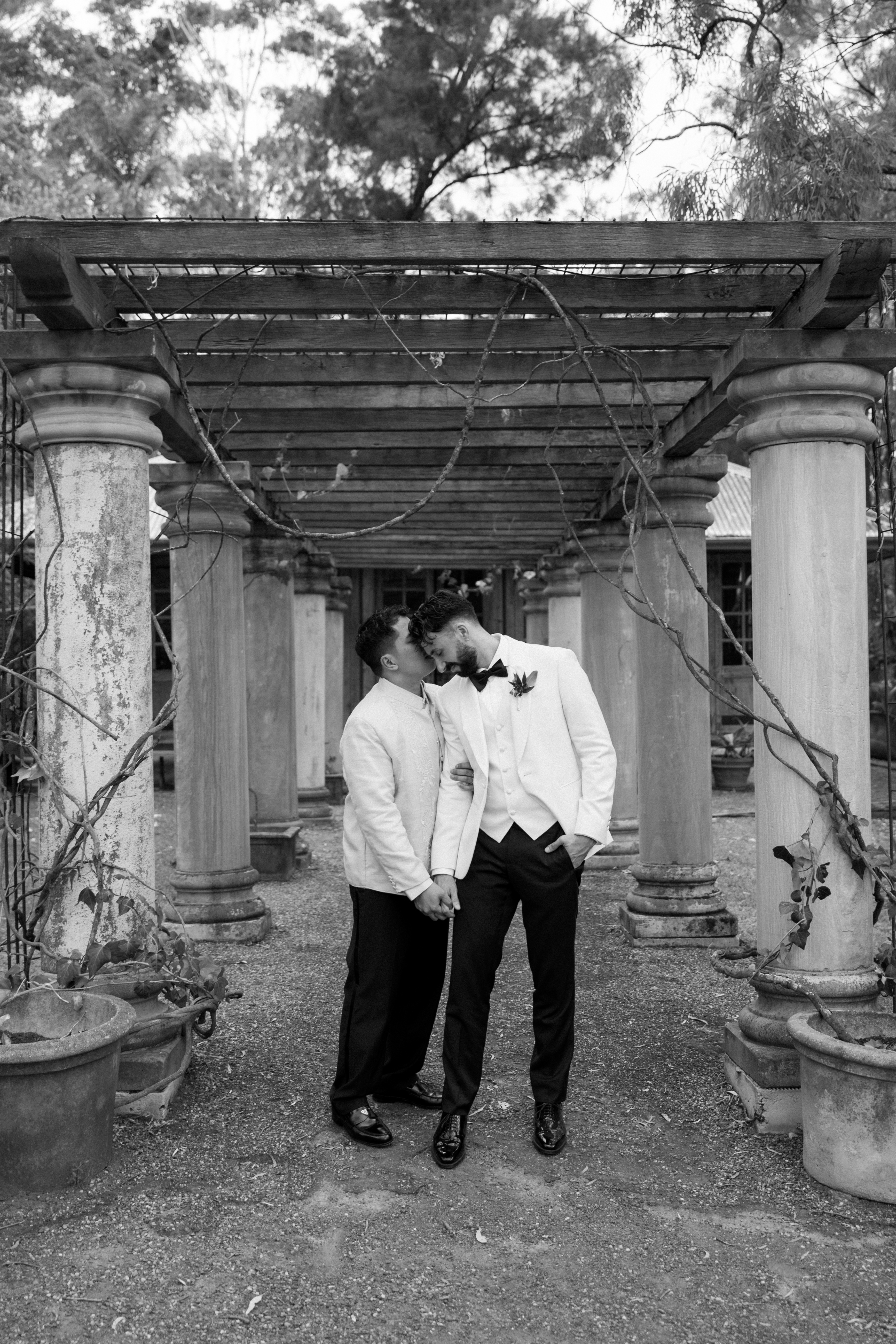 Wedding couple photographed by Zac Graham