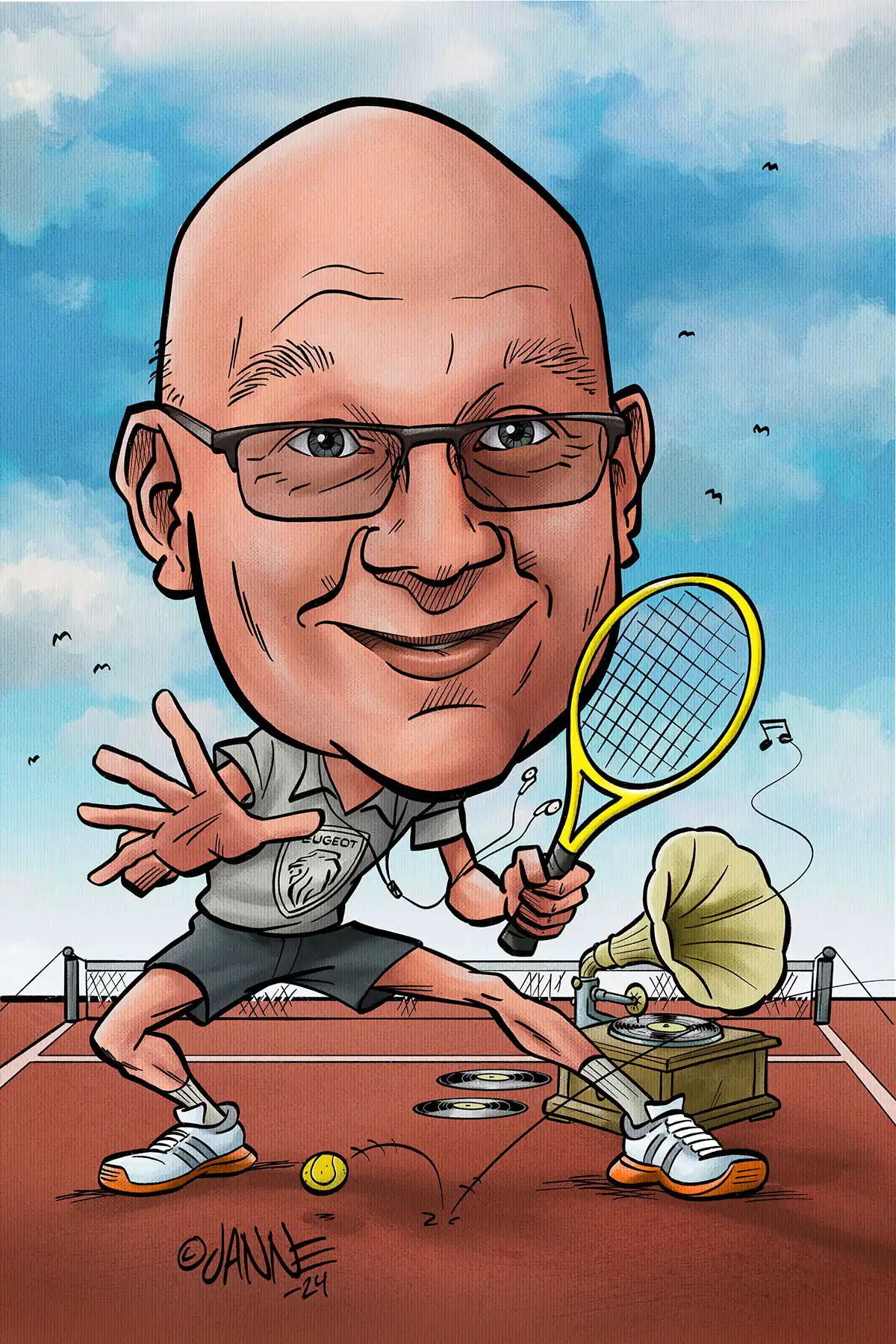 Esimerkki karikatyyristä