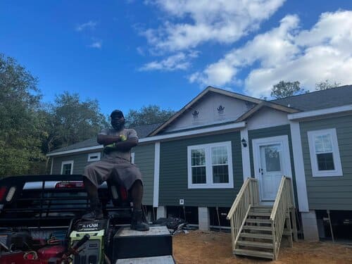 mobile home installation in Clay County