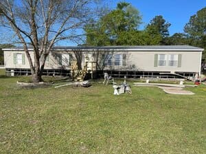Mobile home relocation in Clay County