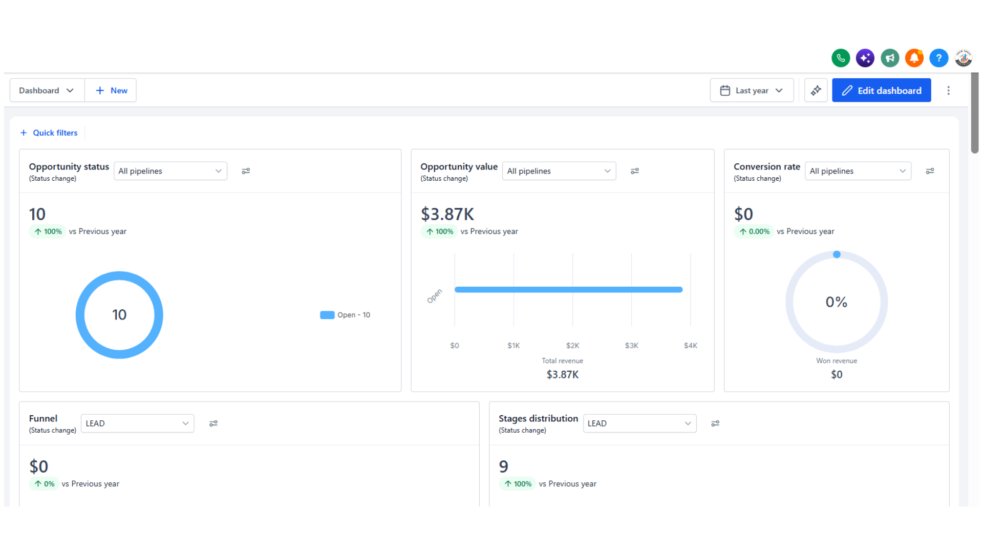 Grow Deeps Platform dashboard