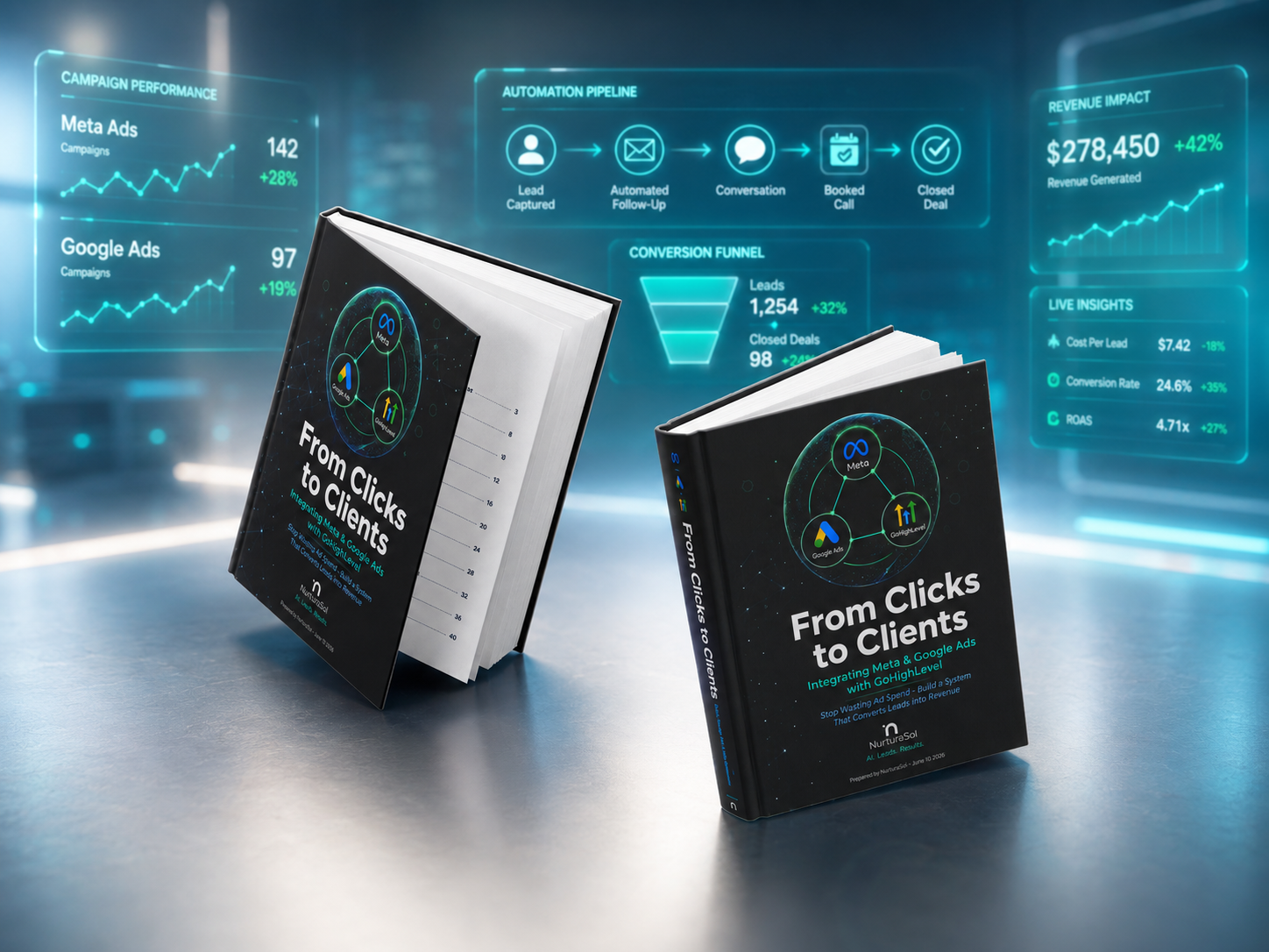 From Clicks to Clients Ebook Cover