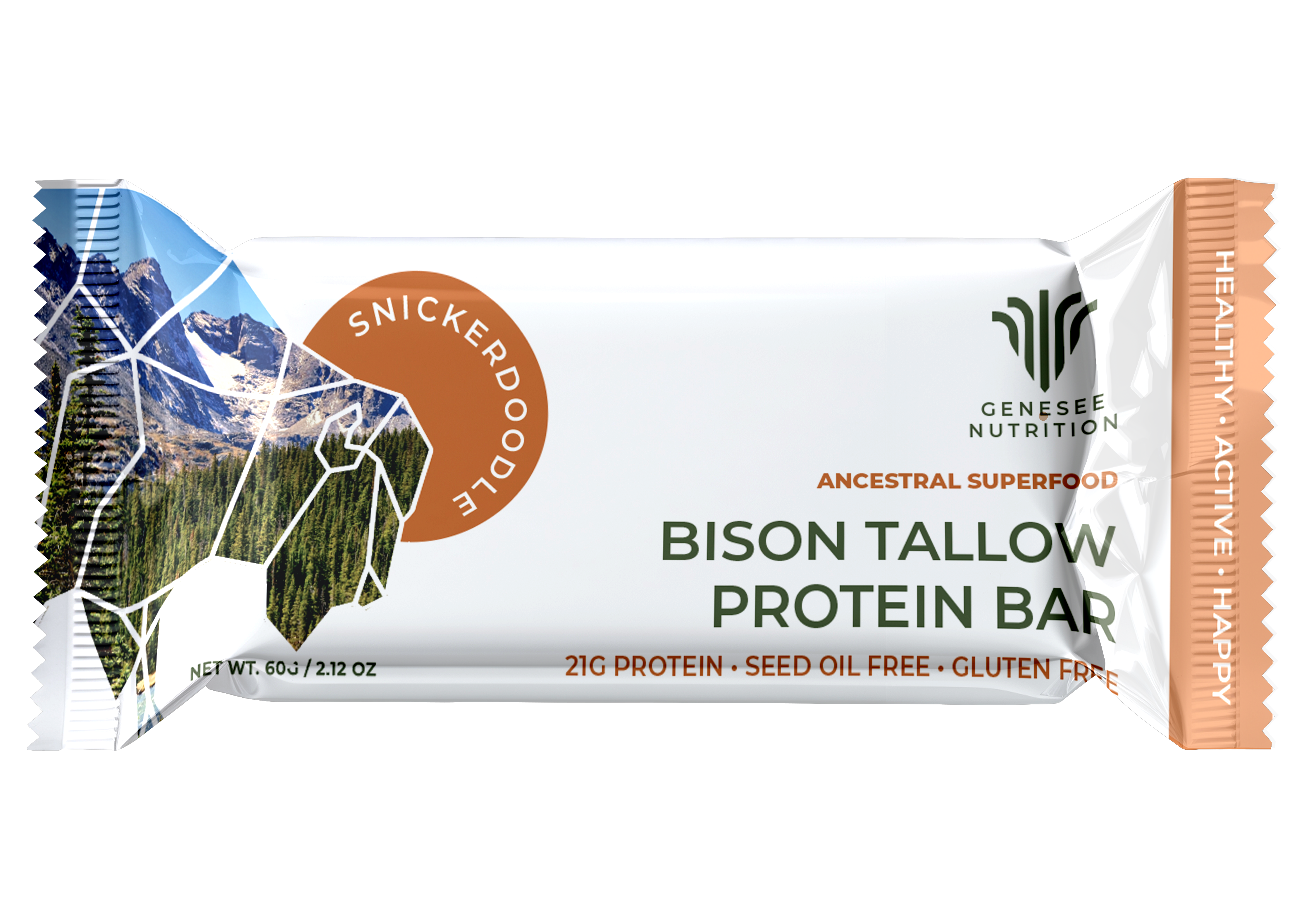 Snickerdoodle Bison Tallow Protein Bar