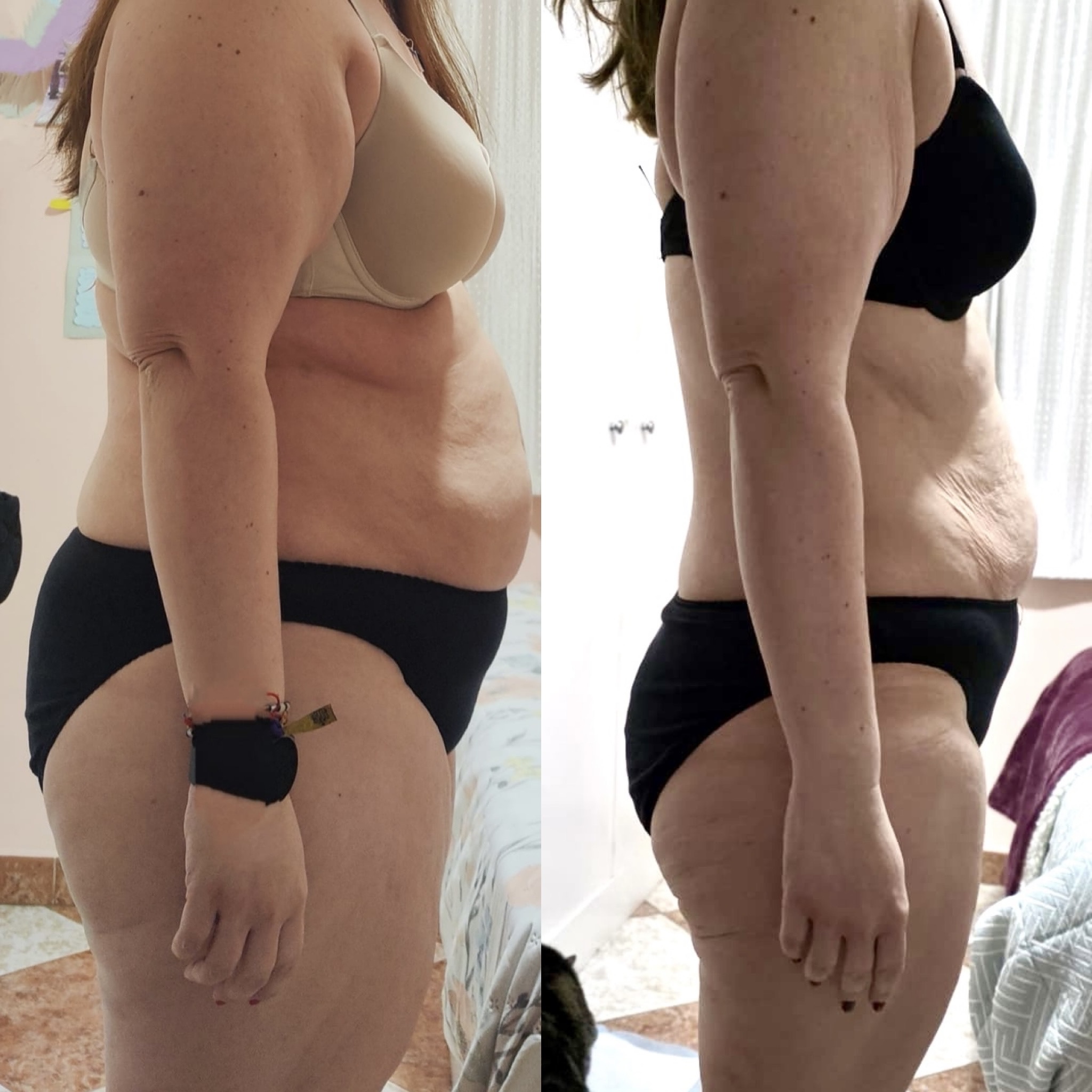 Lidia antes y ahora