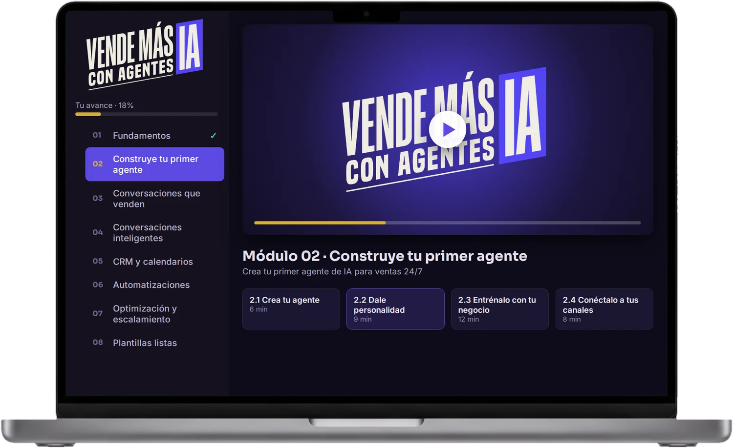 Curso de agentes de IA
