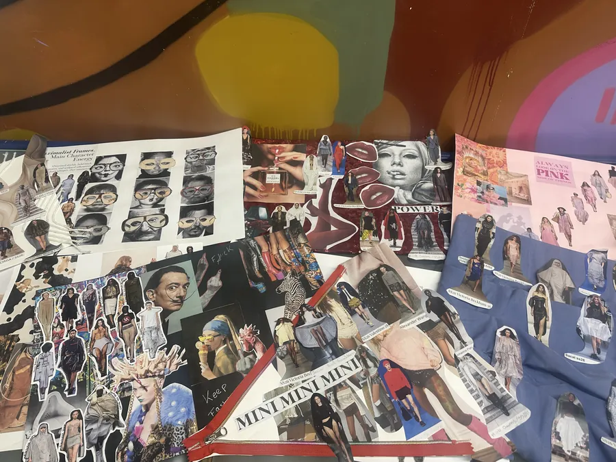 Trabajo de alumnos de HND en Diseño de Moda en edibFleming