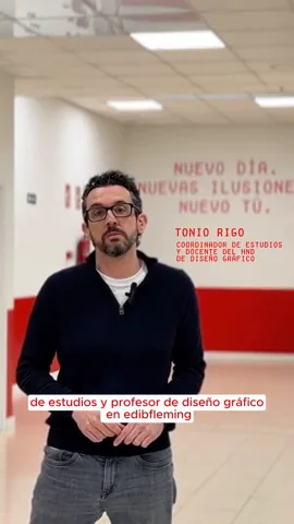 Profesor de HND en Diseño Gráfico en edibFleming
