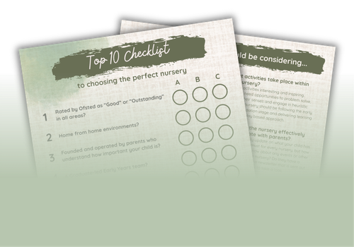 Free chicklist from Little Rascals Day Nuseries