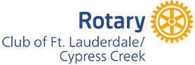 Rotary Club of Ft. Lauderdale/Cypress Creek Logo