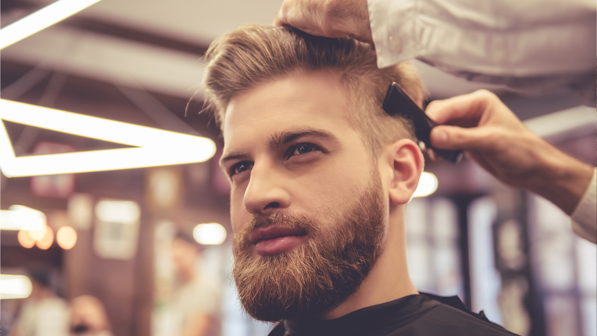 Prestige Barber szalon belső tér