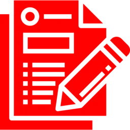 icon fill out the form