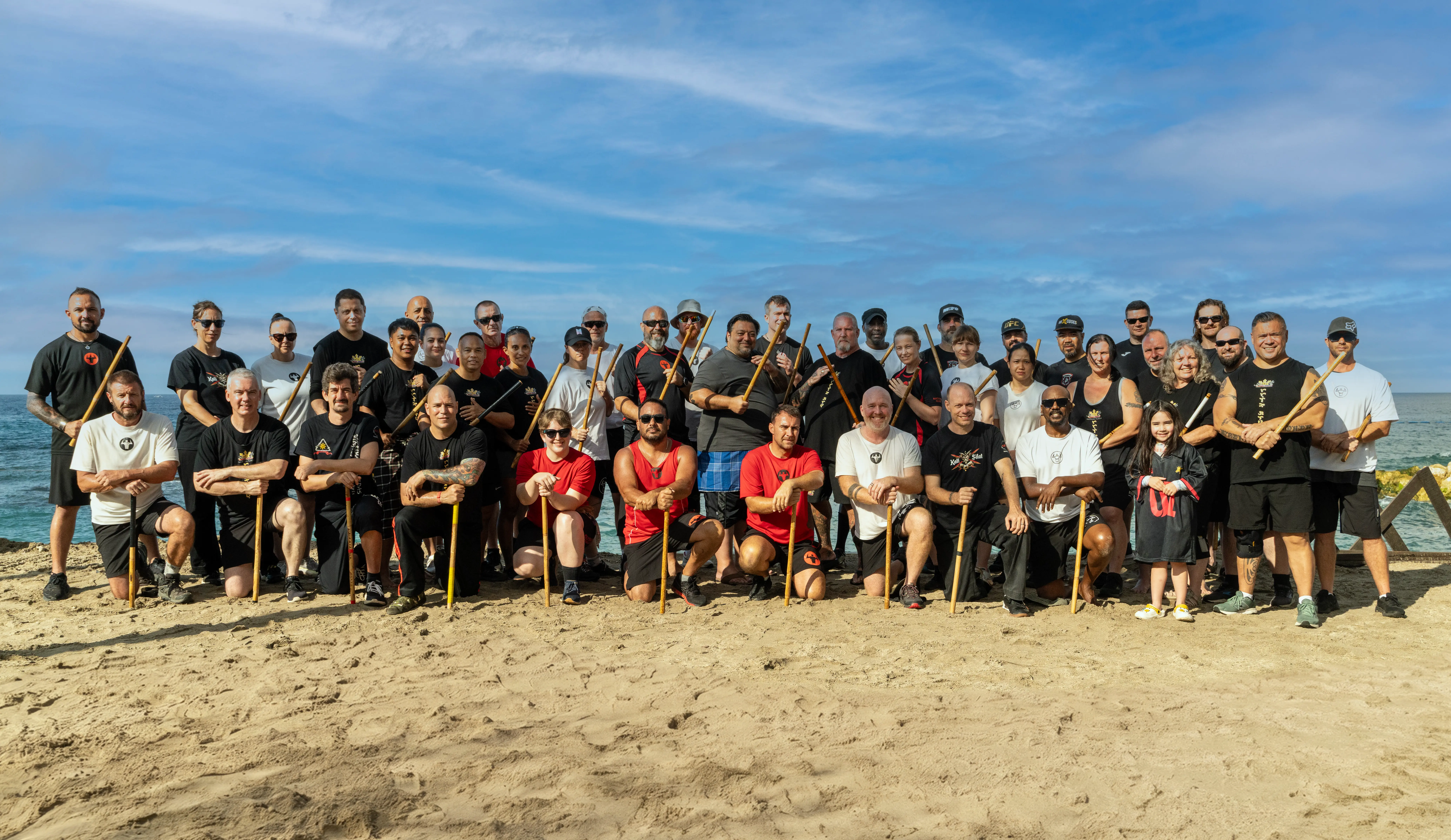 Group picture at the beach, Kali in Bali 2026