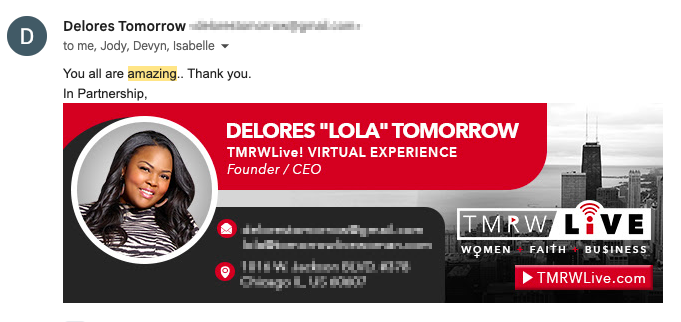 Dolores Tomorrow