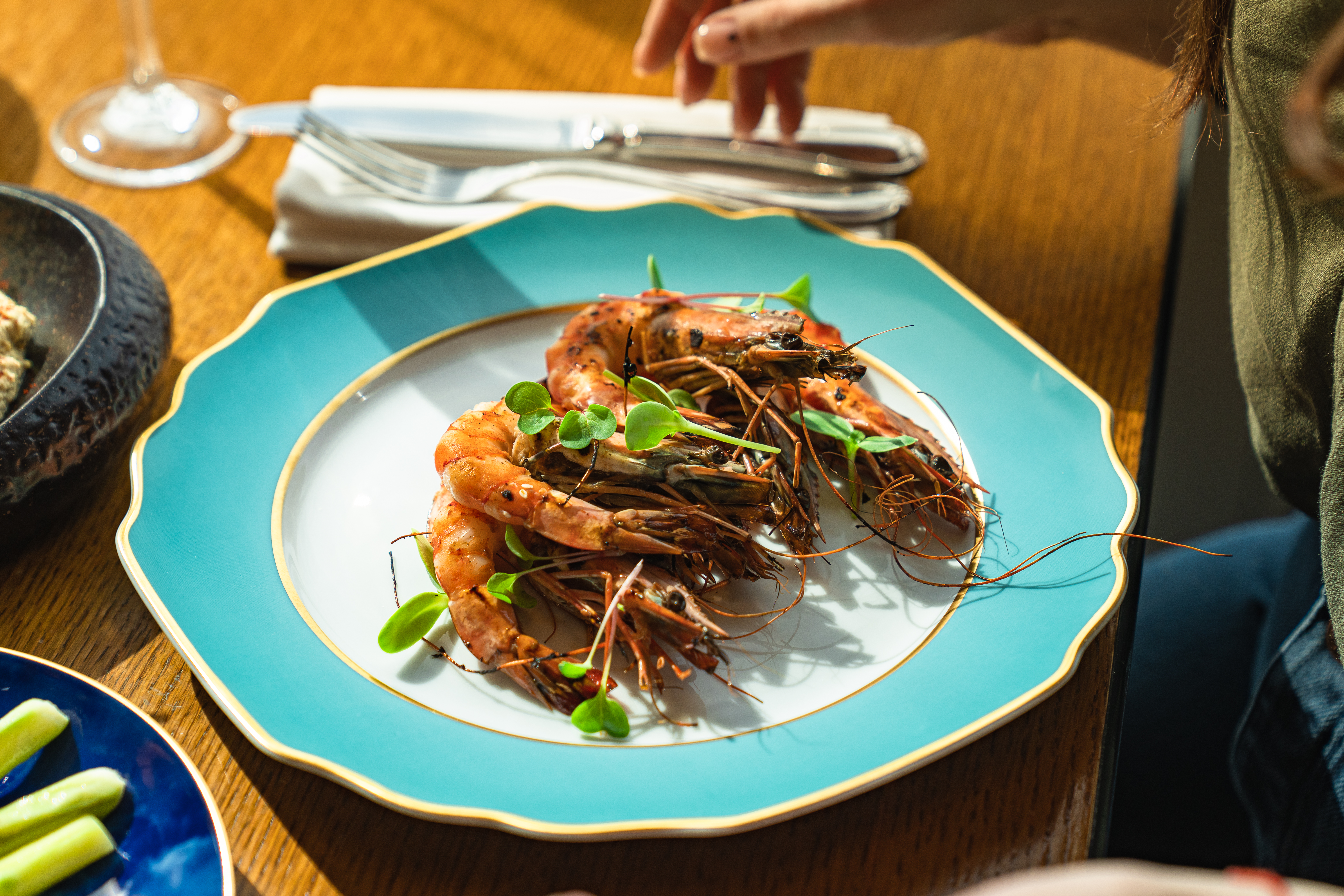 NOR Sky — European cuisine plating