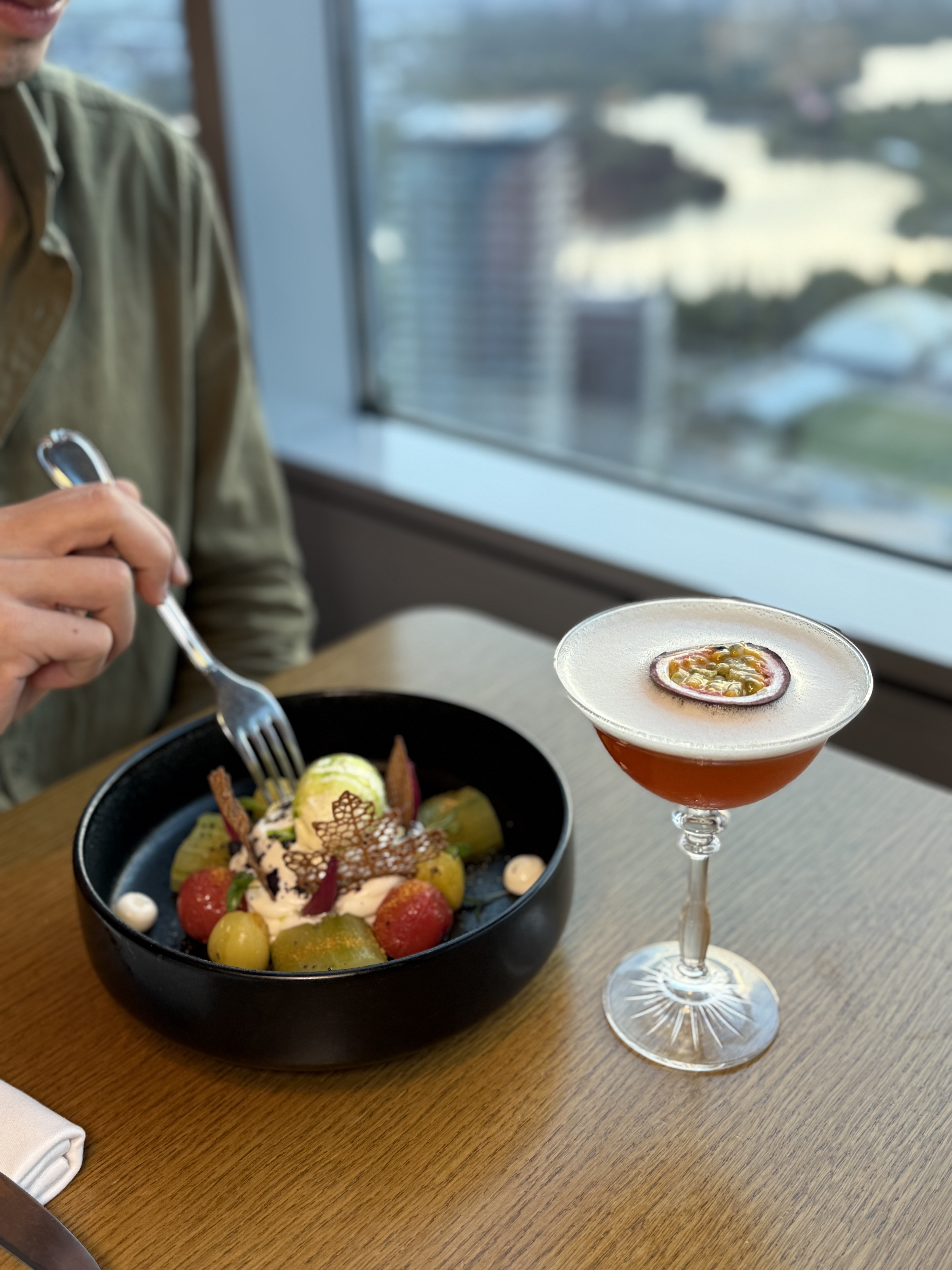 NOR Sky — wine and welcome drinks menu