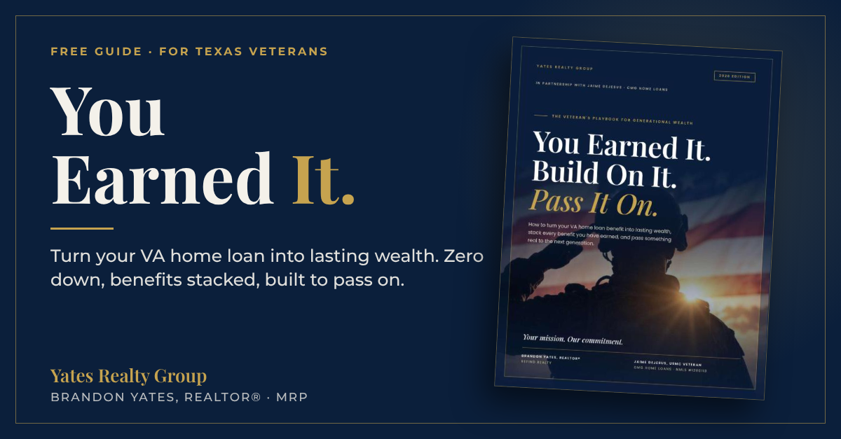 Cover of the You Earned It guide for Texas veterans