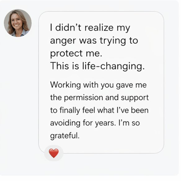 Client testimonial