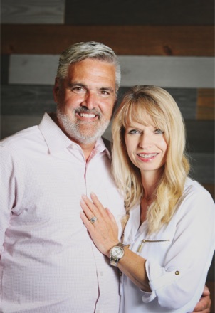 Pastor Doug Martin and his wife