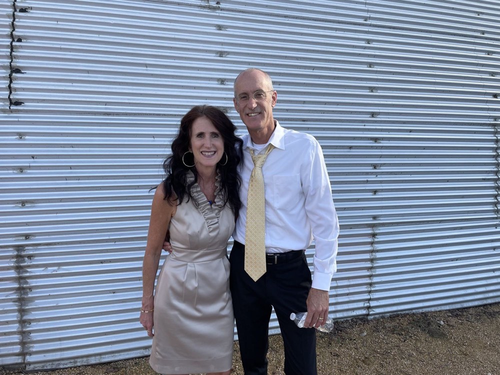 Pastor James Thorne and his wife Sharon
