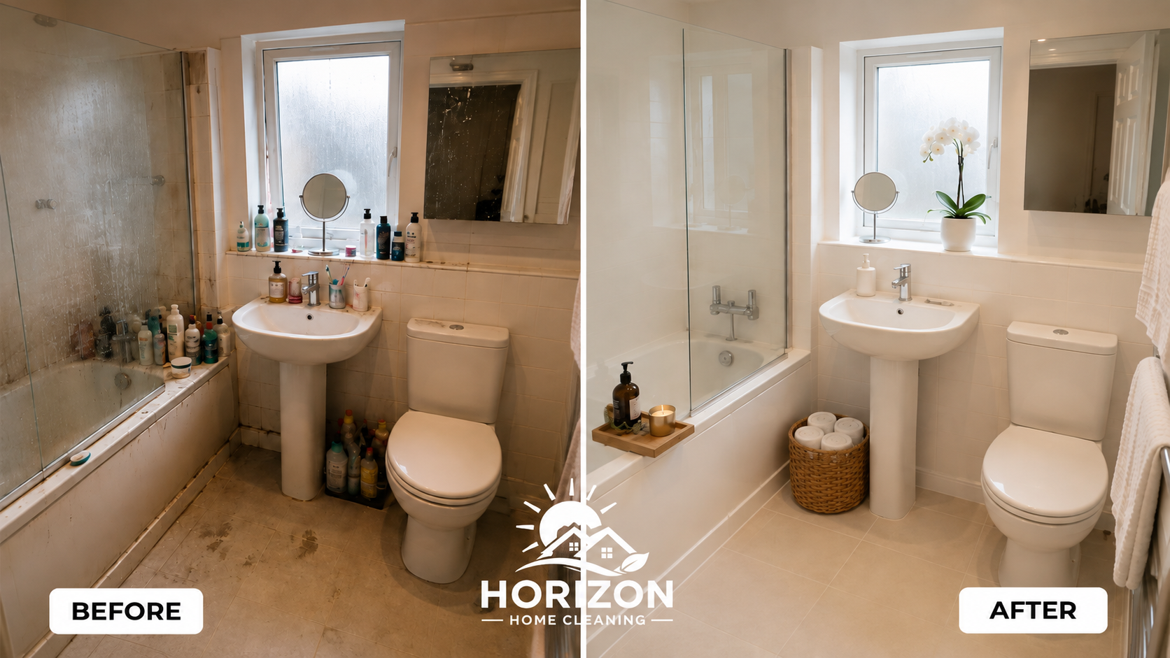 Tidy Ottawa home interior cleaned by Horizon