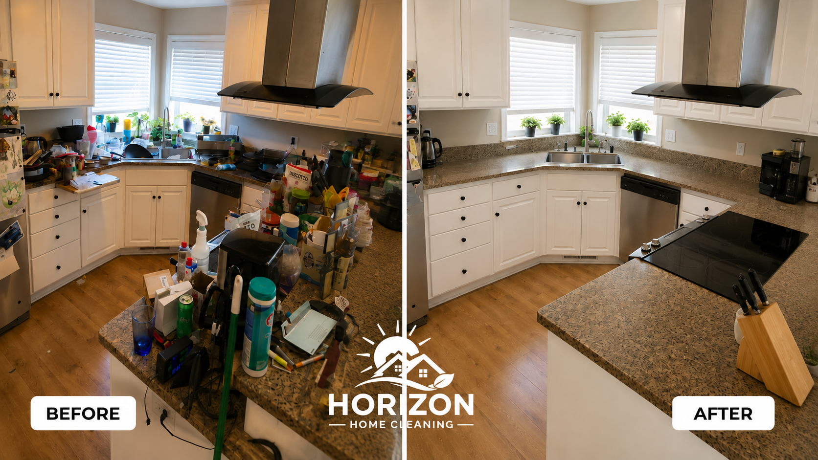Detailed deep clean result in an Ottawa home